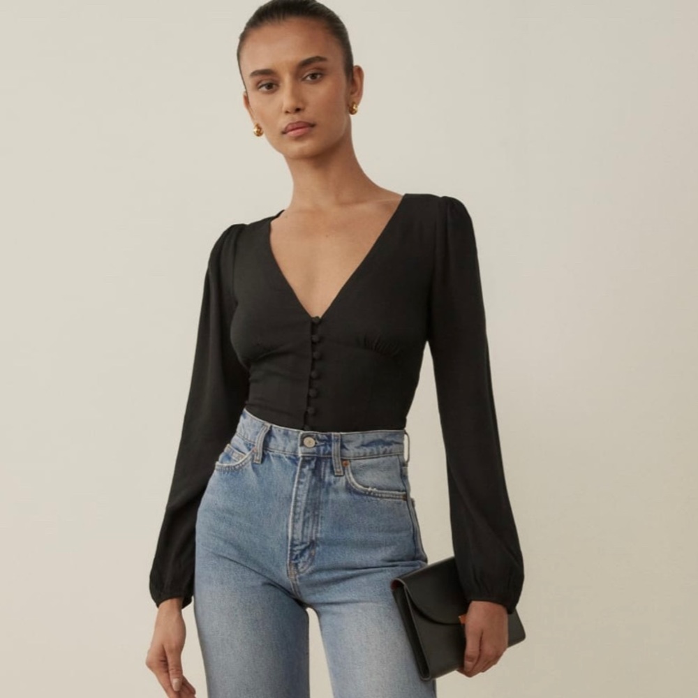 Reformation Nell Top Size S